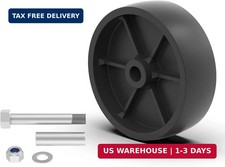 1200lbs 6inch Boat Trailer Jack Wheel, Wheel Replacement for Jack