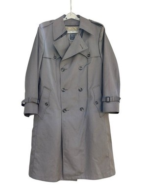 Christian Dior Monsieur トレンチコート 38R Vintage Christian Dior Monsieur Trench Coat Mens 40R Gray