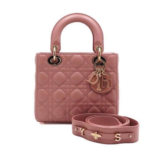 Dior Pink Lamb Lady Small My ABC Tote Bag Shoulder Bag aa62928 155261957