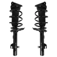 Pair Front Complete Strut & Coil Spring Assembly For Nissan Rogue AWD 2014-2020