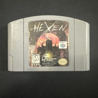Hexen N64 Nintendo 64 Authentic
