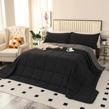 Oversized California King Comforter Set 120x120, Extra Large King Size Quilts 3