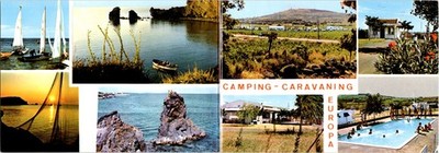 Cap d'Agde, France  CAMPING CARAVANING EUROPA Map~Pool 4X6 Bi-Fold Advertisement