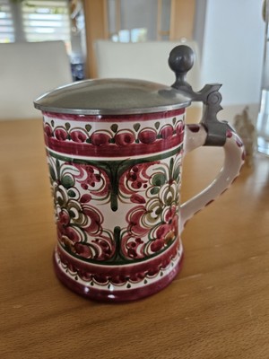 ASN Krug (Anton Schreiner Nabburg) Bierkrug Gebrauchsspuren 
