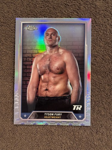Tyson Fury [Refractor] #2 2024 Topps Chrome card
