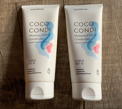 2x Hello Body - Coco Condi Moisture + Care Conditioner 2x 200ml NEU!