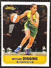 SKYLAR DIGGINS 2025 rare wnba card SEATTLE STORM Sports Illustrated For Kids