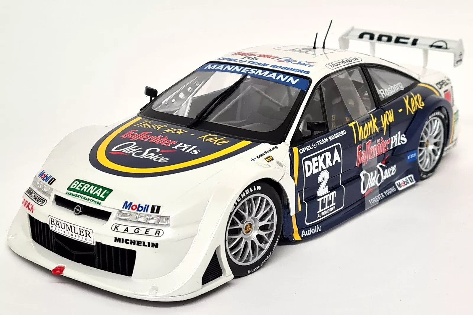 Voiture Miniature Opel Calibra V6 DTM 1995 WERK83 échelle 1/18 de collection pour passionnés