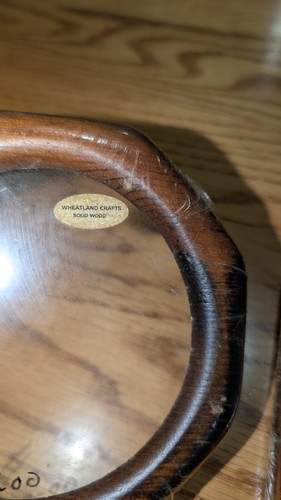 3 neue Vintage Wheatland Handwerk Stickerei Kreuzstich Massivholz Bilderrahmen  - Bild 8 von 8