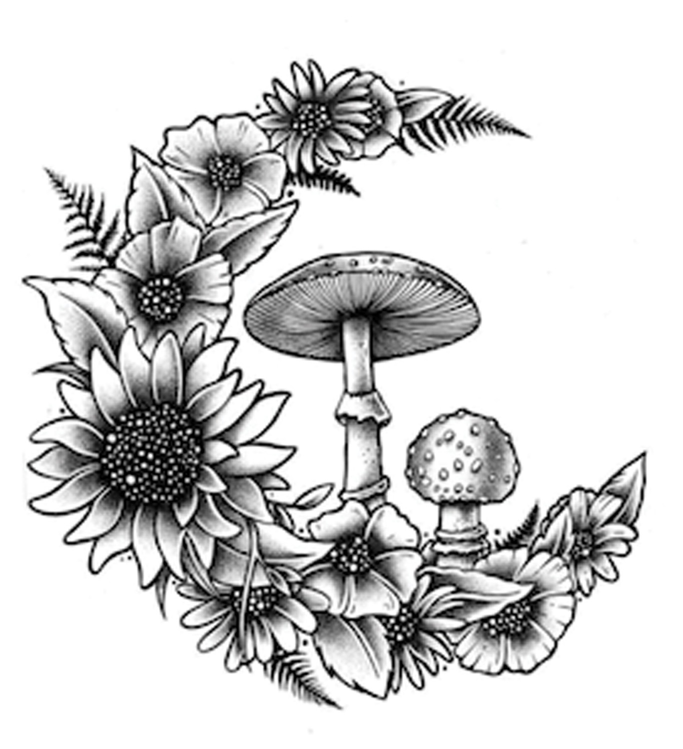 Набор наклеек Mystic Moon с небесным рисунком - Прочный винил, яркий,