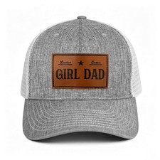 Fathers Day Hat Gift For Dad Girl Father Adjusted Cotton Baseball Cap