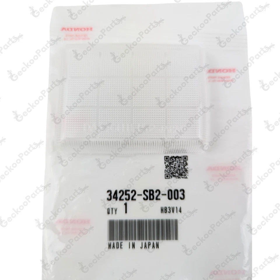 Cubierta de lente de luz domo interior genuina Honda Civic Del Sol CRX OEM 34252-SB2-003 Foto 2 de 4