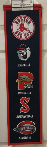 Pawtucket Red Sox Portland Sea Dogs Greenville Drive Salem Red Sox Banner - Bild 1 von 5