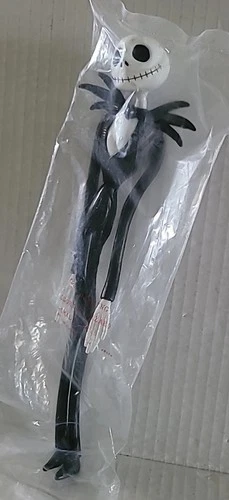 Nightmare Before Christmas 10" Bendy Poseable JACK SKELLINGTON Figure Sealed NEW