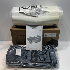 Refillable Foam Pet Step Dog Bed 4 Steps Grey 15x18x24