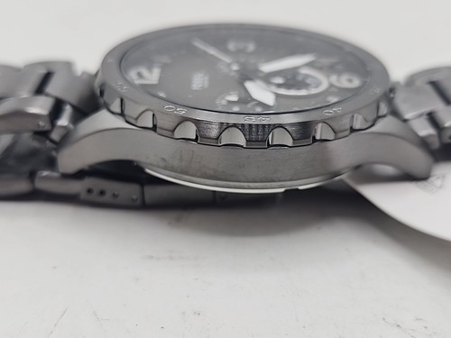 Fossil Nate Chronograph Uhr Herren 50mm Rauch Datum Gunmetal JR1437 - Bild 6 von 6