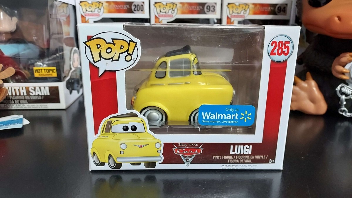 Luigi Funko Pop! #285 Disney Cars - Walmart Exclusive | eBay