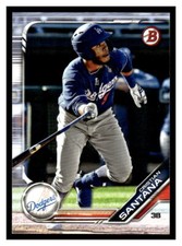 2019 Bowman Draft Green Cristian Santana BD-80 Los Angeles Dodgers  Mint