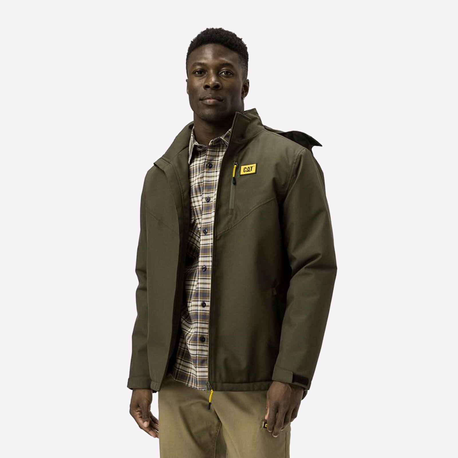 ALTRA Cappotto uomo Caterpillar leggero isolato giacca da lavoro outdoor verde