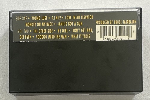 Aerosmith-Pump Cassette Tape 1989 European Issue Ex / Mint Condition - Picture 3 of 7
