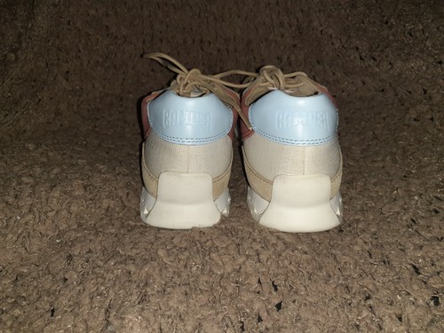 CAMPER--Nothing-Colorblock Sneaker-Blue/Brick/Tan Leather-Sz 38-Excellent - Picture 7 of 9