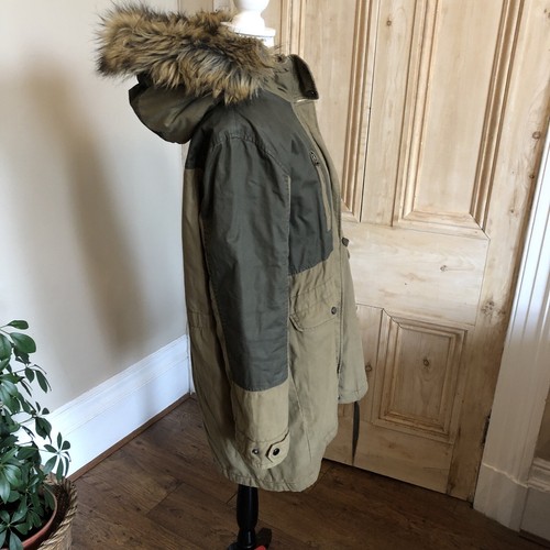 Olive Green Coat 12/Medium - Picture 4 of 11