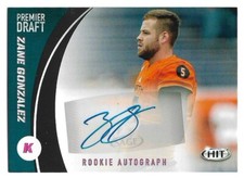 Zane Gonzalez 2017 Sage Hit Premier Draft Black Auto Rookie Autograph #A4
