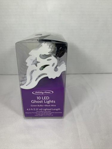 Holiday Home LED Halloween Ghosts Metal Lights 10 ct INDOOR - Bild 3 von 5