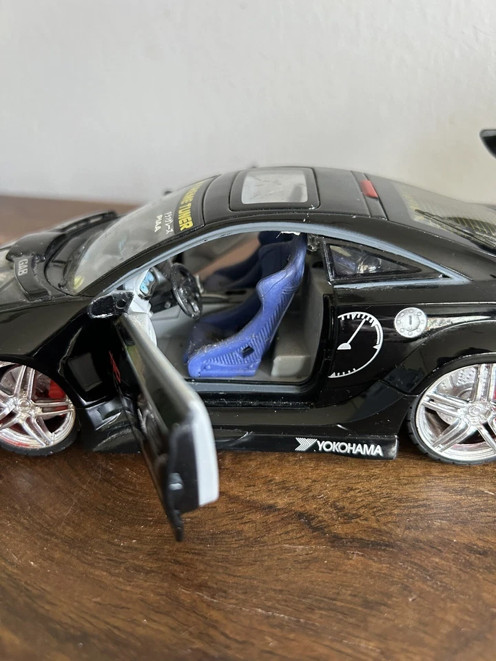 Kentoys Boley Toyota Celica EXTREME TUNER GReddy Diecast escala 1:24 negro Foto 3 de 4