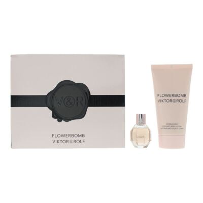 Viktor & Rolf Flowerbomb 2-teiliges Geschenkset: EDP 7ml - Bodylotion 50ml für Frauen