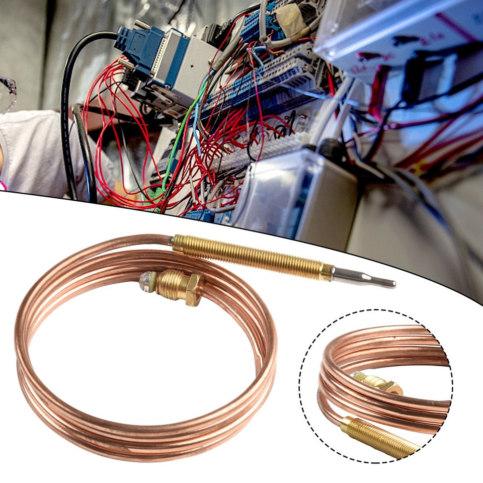 Long Lasting Gas Thermocouple for BBQ Grill Firepit and Fireplace 36in