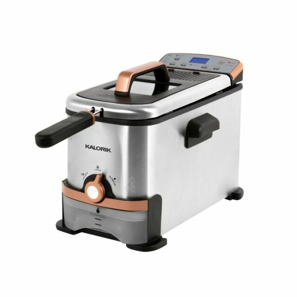 Kalorik FT44247CP 3.2qt Deep Fryer with Oil Filtration for sale online