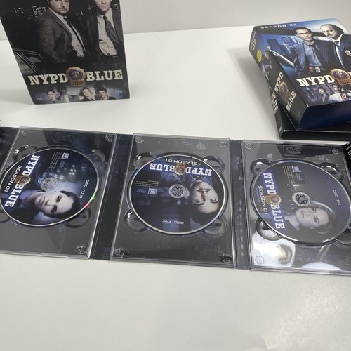 NYPD BLUE: Season 1-3 1 2 3 DVD Boxed Sets - New York Police Department TV Show - Picture 5 of 11