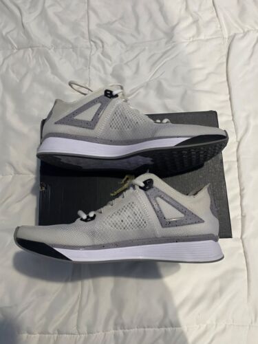 Nike Jordan 89 Racer White Black-Cement Grey with box Men 8.5 - Picture 3 of 6