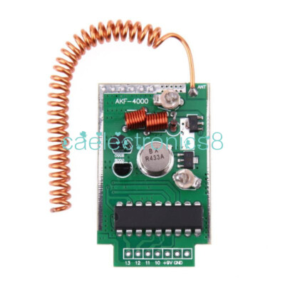 433Mhz 4000 Meters Wireless RF Remote Control Transmitter Distance for ...