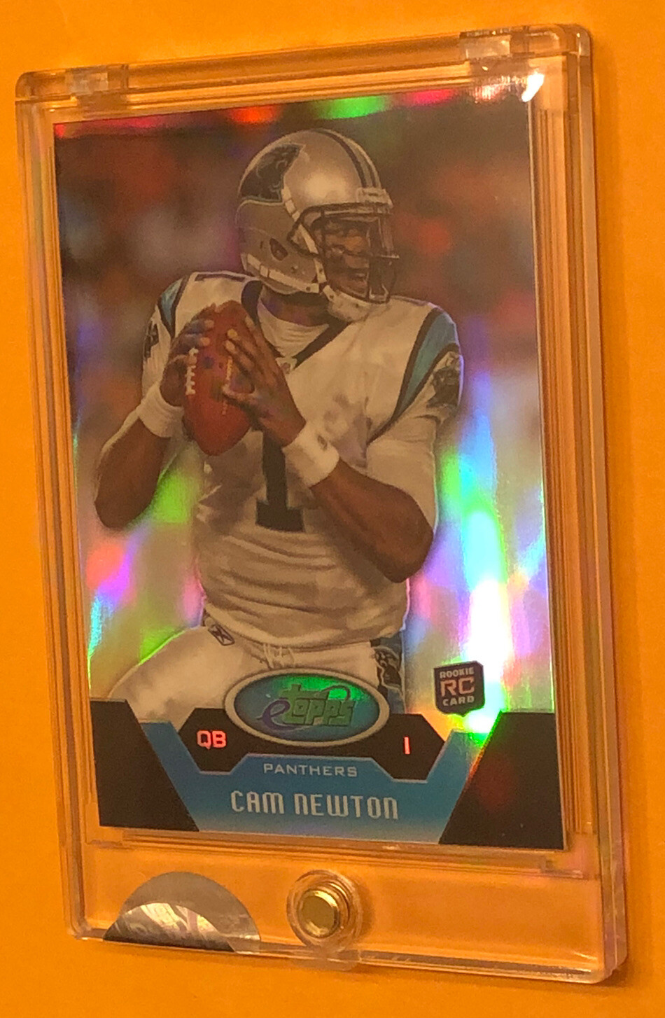 CAM NEWTON 2011 eTopps RC FACTORY SEALED in-hand #1811/1999 cd#11