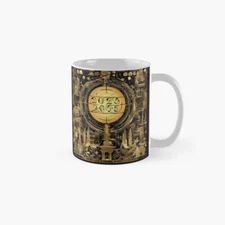 Resolution, future pattern, year 2025 35 Classic Mug , Gift For Family