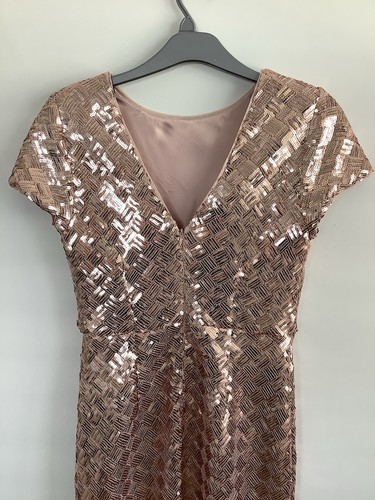 Collection Size 12 Rose Gold Ball Gown - Picture 5 of 8