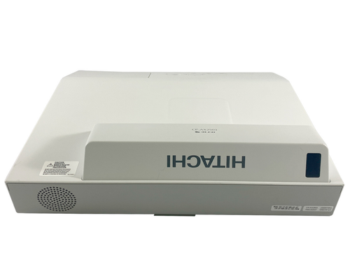 HITACHI CP-AX2503 3LCD PROJECTOR Ultra Short Throw 1080p Only 342 Hours Used - Picture 3 of 9