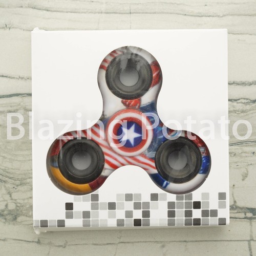Designer Tri Spinner Fidget Spinners Figet Desk Toy Focus EDC ADHD -NEW- ☆USA☆ - Picture 6 of 29