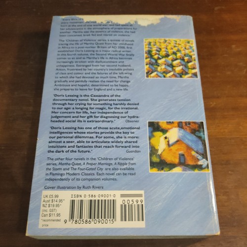 Landlocked by Doris Lessing Children of Violence paperback 1993 - Picture 2 of 6