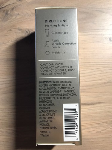 Olay Wrinkle Correction Vitamin B3 + Peptides Serum - 1.3oz - Picture 4 of 5