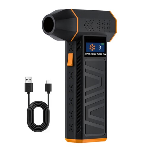 Led Electric Air Duster 3 Speeds 130000RPM Dust Blower for Computer Keyboard Car - Picture 12 of 13
