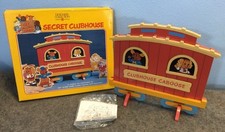 Vtg Get Along Gang Wooden Secret Clubhouse Caboose Official 52538