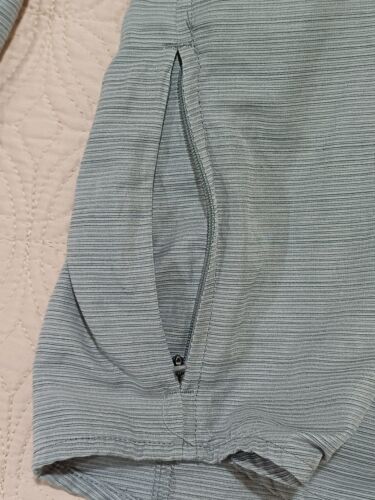 Exofficio Mens Shirt Button Up Long Sleeve Plaid Pockets Fishing Size XL Gray - Picture 6 of 16