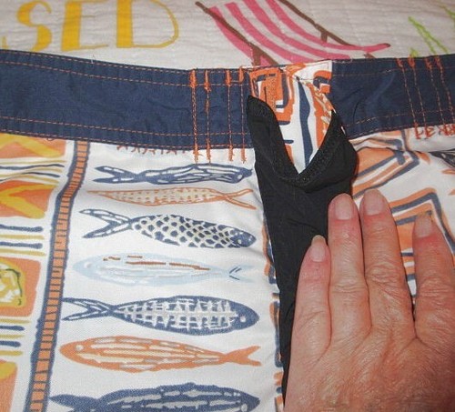 Y2K Vtg Reyn Spooner Board Shorts Size 38 Swim Trunks Surf Hawaii Rainbow Fish - Picture 6 of 11