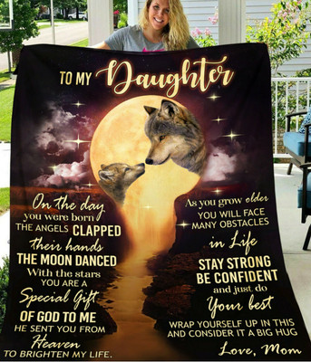 Stay Strong Be Confident Mother's day blanket- cute blanket- cute