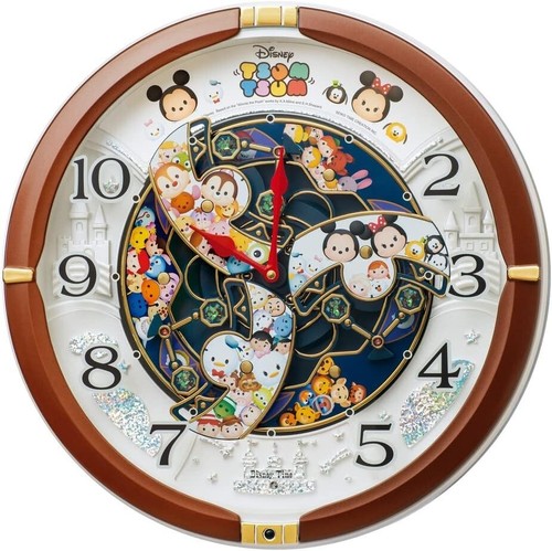 SEIKO Disney Character Karakuri Wall Clock Analog Radio Clock - Picture 3 of 6