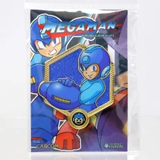 Mega Man Classic Portrait Enamel Pin Golden Series 2 Figure Full Color