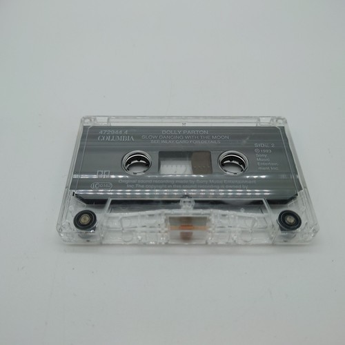 DOLLY PARTON - SLOW DANCING WITH THE MOON - CASSETTE TAPE ALBUM 1993 - Picture 3 of 5
